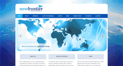 Desktop Screenshot of frontierservices.eu