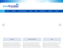Tablet Screenshot of frontierservices.eu