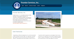 Desktop Screenshot of frontierservices.net